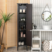 Freestanding Bathroom Storage Cabinet for Kitchen and Living Room-Coffee