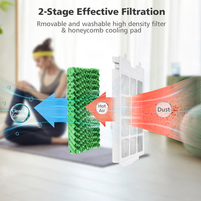 3-in-1 Air Cooler – Fan & Humidifier with Remote