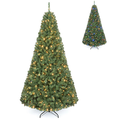 Artificial Christmas Tree with Pre-Lit LED Lights