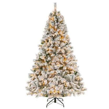 6/7/8 Feet Artificial Xmas Tree 3-Minute Quick Shape-7 ft - 7 Ft