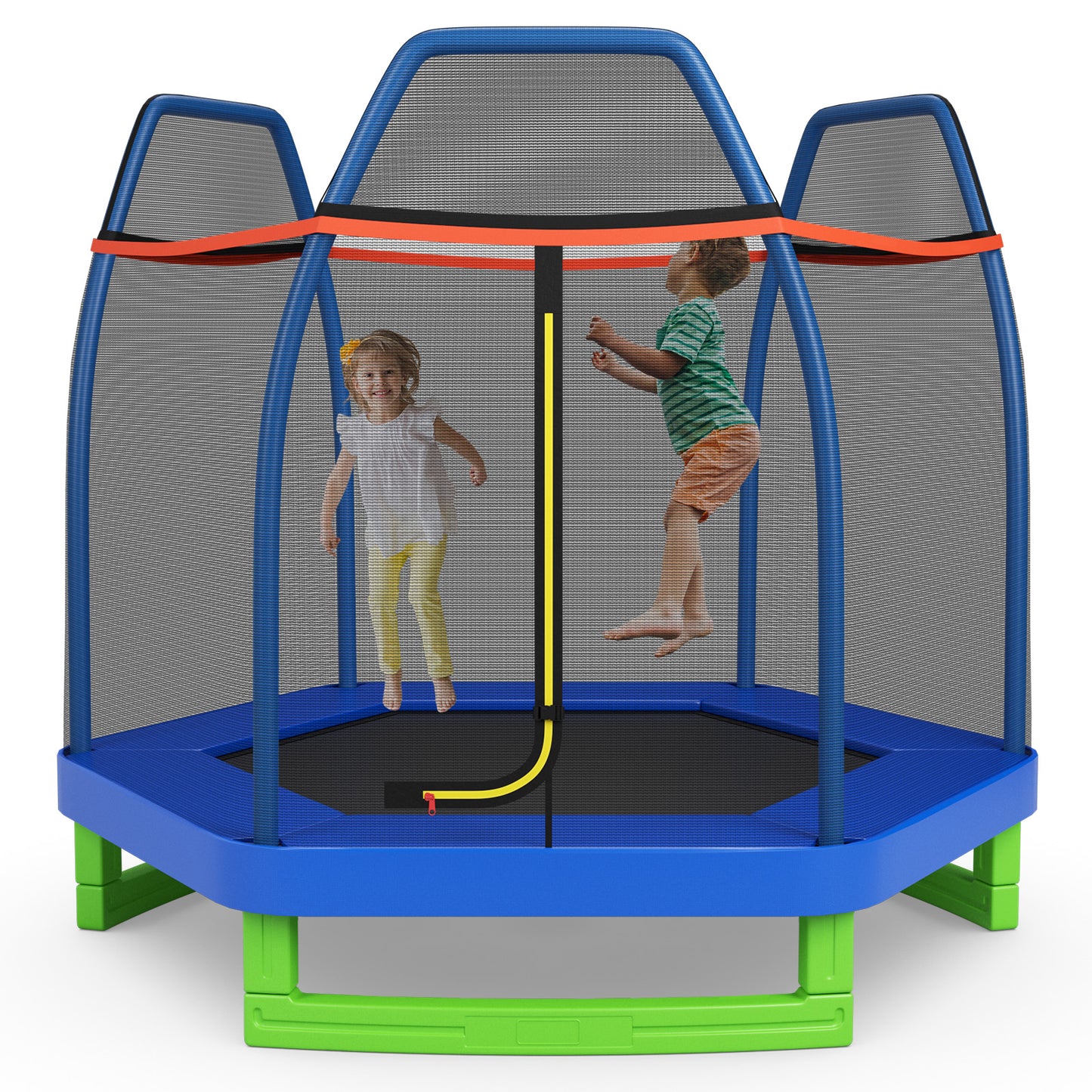 7 Feet Kids Recreational Bounce Jumper Trampoline