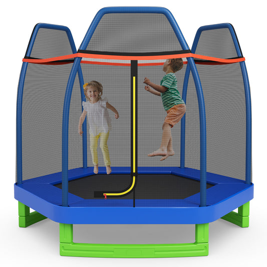 7 Feet Kids Recreational Bounce Jumper Trampoline