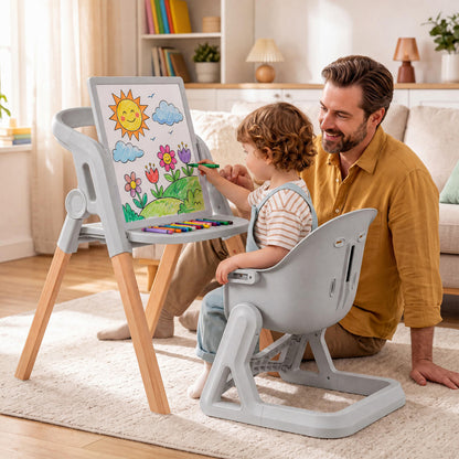 7-in-1 Convertible High Chair with Adjustable Tray
