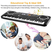 61 Keys Electronic Keyboard w/ Microphone