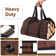 Firewood Carrier Bag with Handle