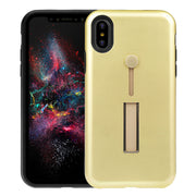 Finger Strap Phone Case for iPhone X Drop-protection Finger Ring Rugged Phone Case with Kickstand Dual Layer Case