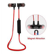 Wireless Headsets In-Ear Neckband Headphones Sweat-proof Sport Earbuds