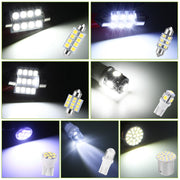 14Pcs T10/31mm/36mm/41mm/1156 Festoon LED Light Bulb