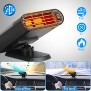 12V 150W Portable Car Heater Heating Fan 2 In 1