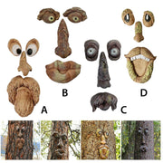 Funny Tree Face Décor