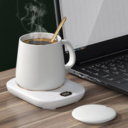 Electric Coffee Mug Warmer for Desk Auto Shut off USB Tea Milk Beverage Cup Heater