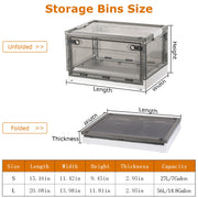 Collapsible Storage Box Organizer