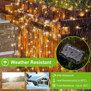 12M 100 LEDs Solar String Fairy Lights Outdoor String Lamps Garden Xmas Decor Lamp
