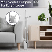 Upright Broom with Dustpan & Squeegee