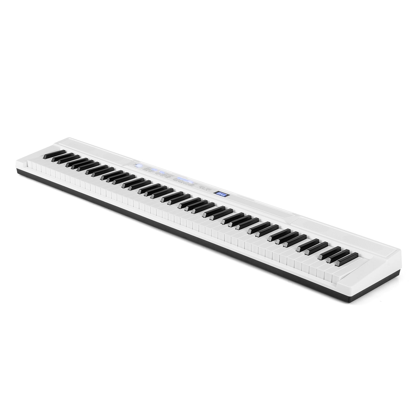 88-Key Electric Piano Keyboard with Adjustable Stand and Portable Bag-White