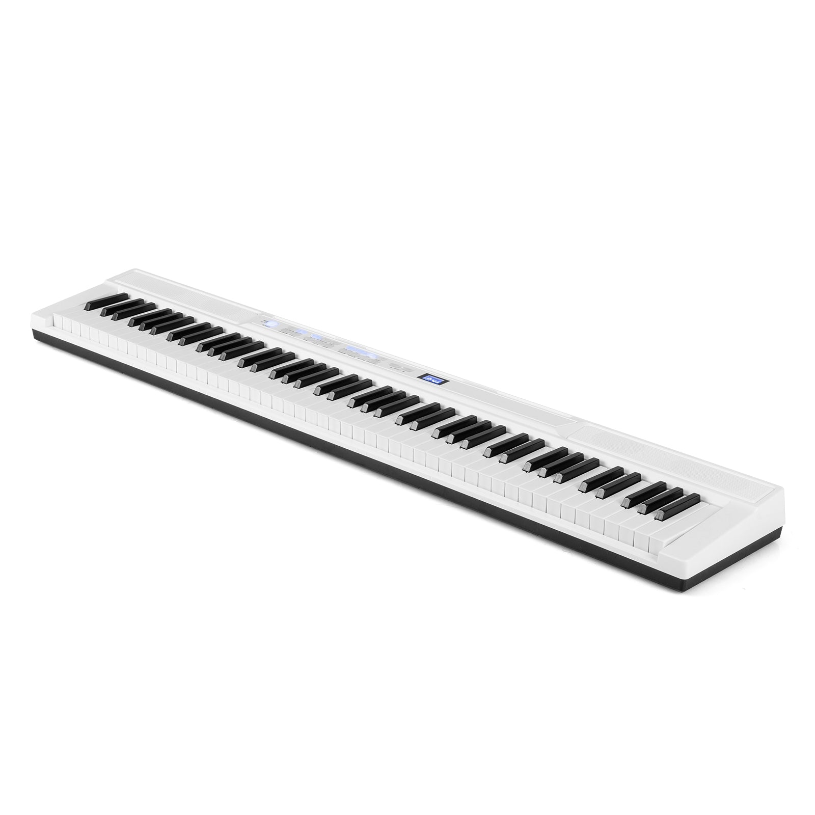 88-Key Electric Piano Keyboard with Adjustable Stand and Portable Bag-White