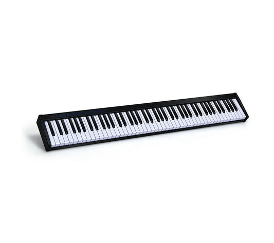 88-Key Portable Electronic Piano with Voice Function-Black