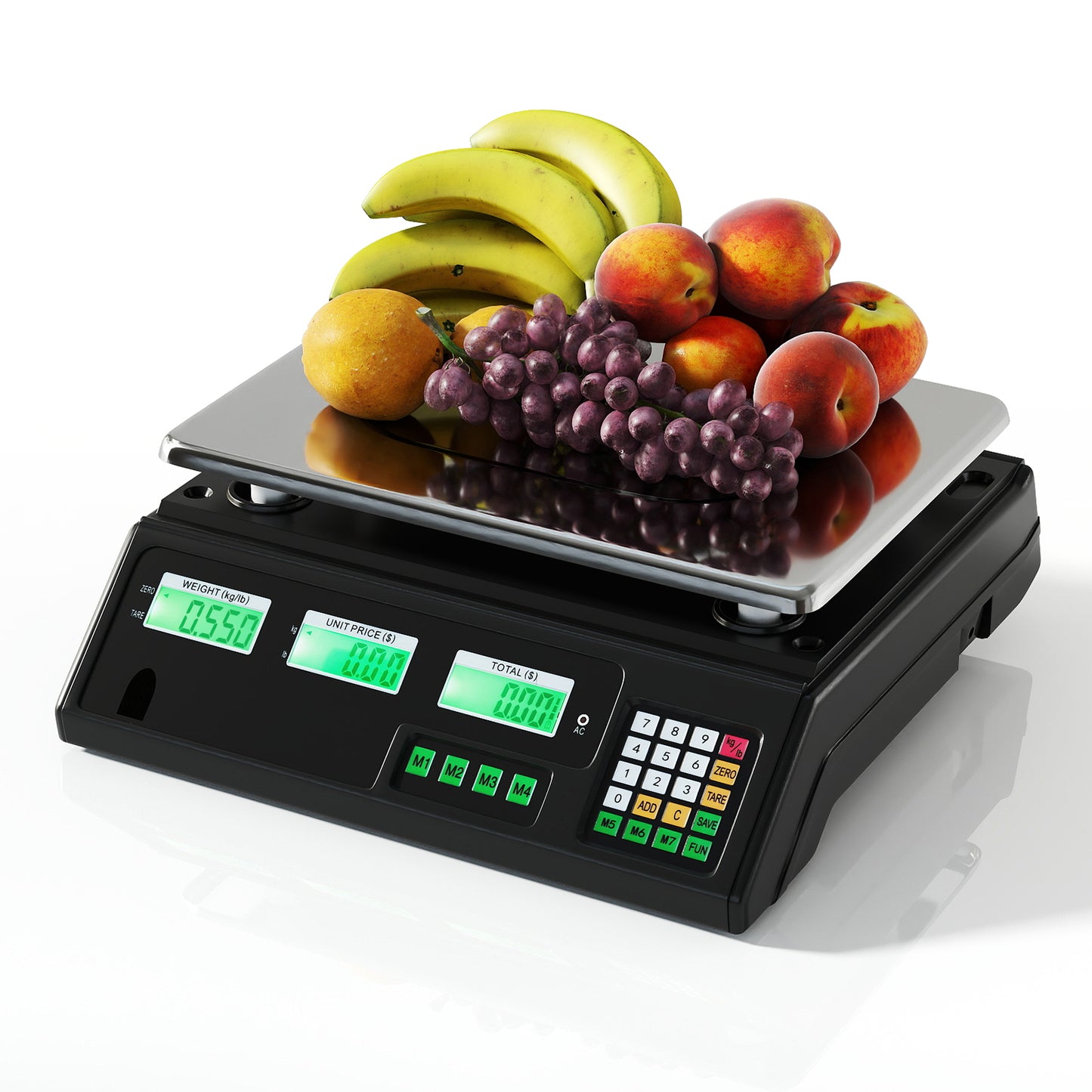 88lb Price Computing Scale Digital Commercial Food Scale with Counting Function