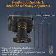 12V 120W Portable Car Heater 2 In 1 Heating Cooling Fan