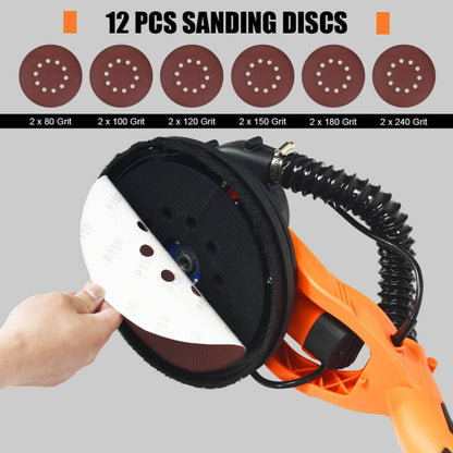 750W Electric Foldable Drywall Sander