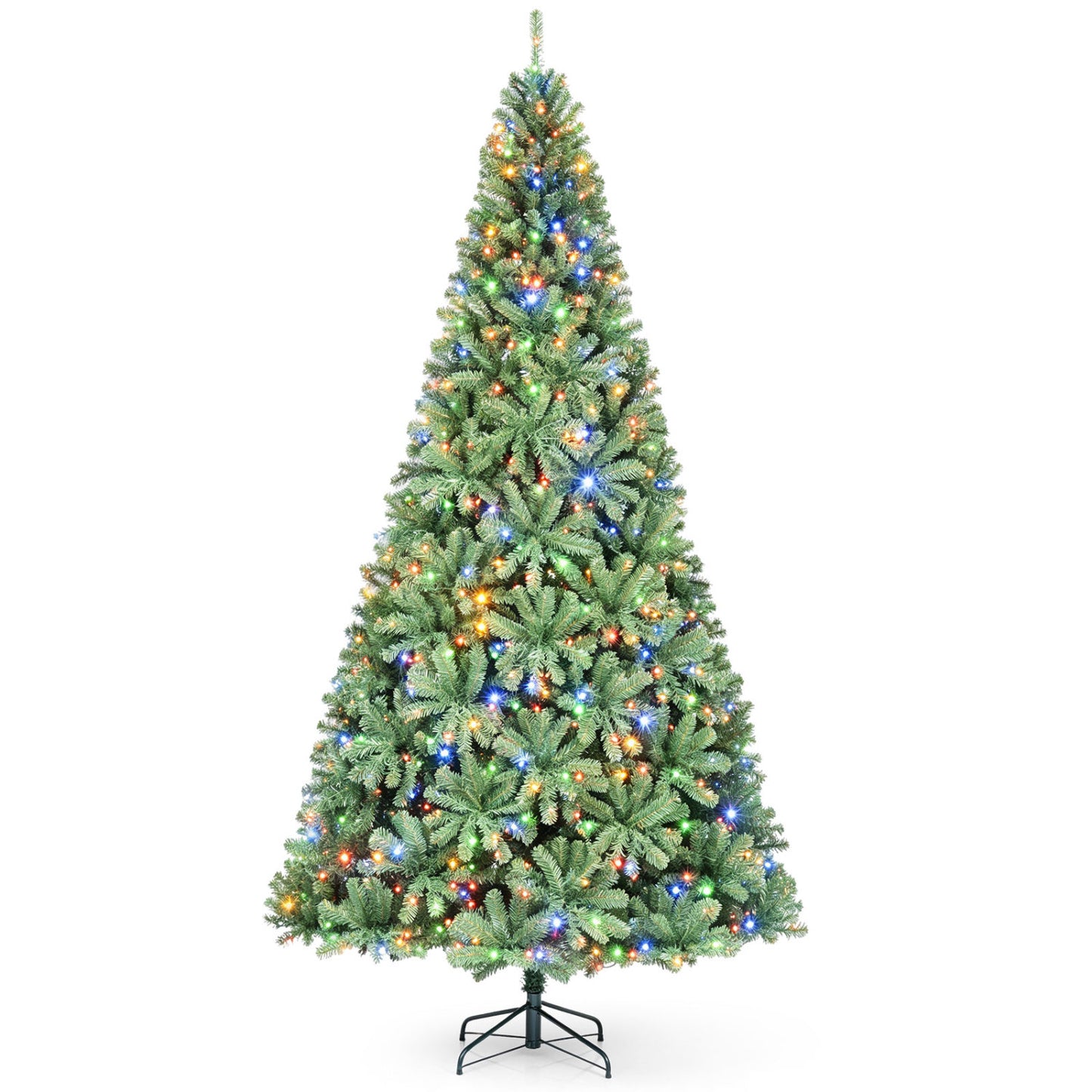 Artificial Christmas Tree with Pre-Lit LED Lights