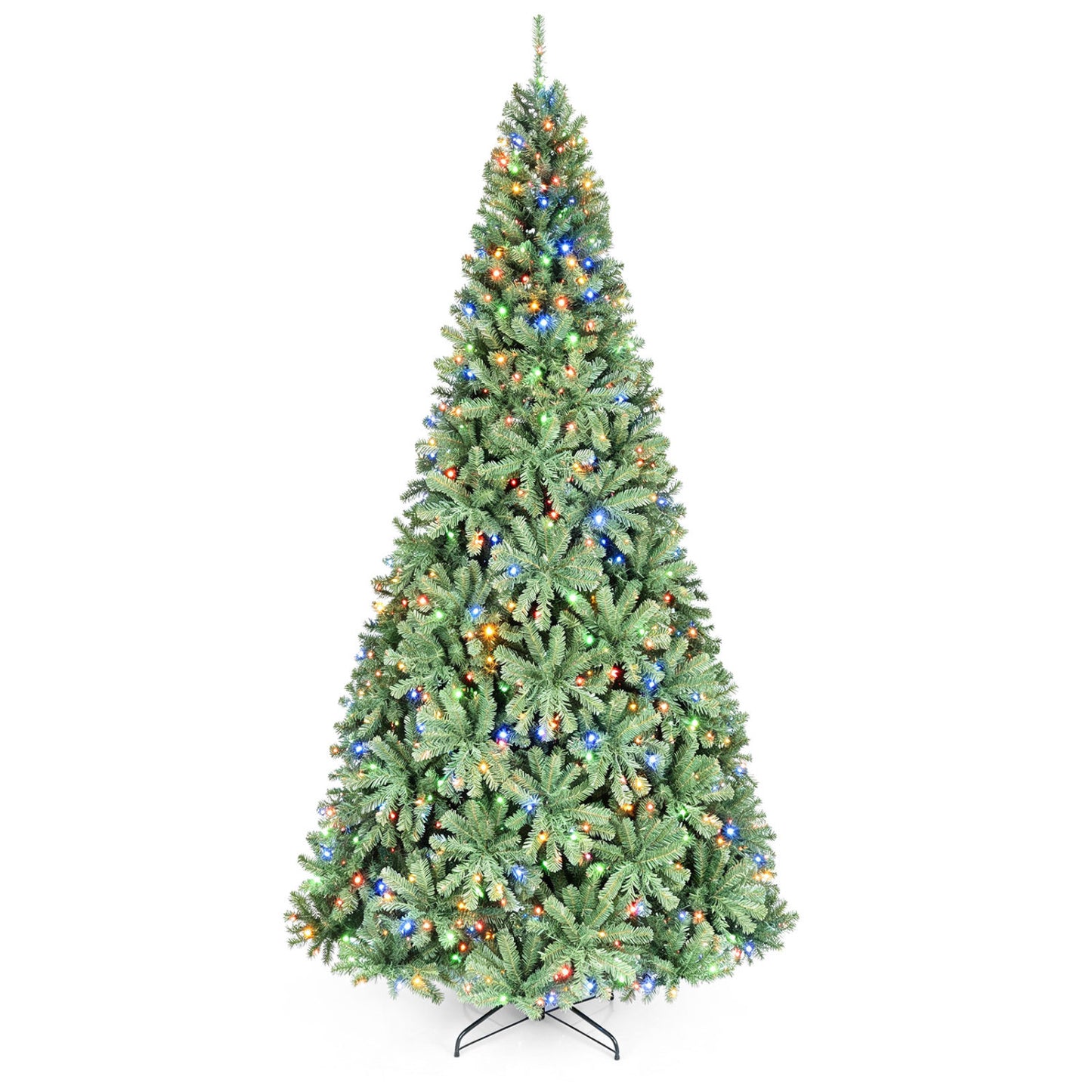 Artificial Christmas Tree with Pre-Lit LED Lights