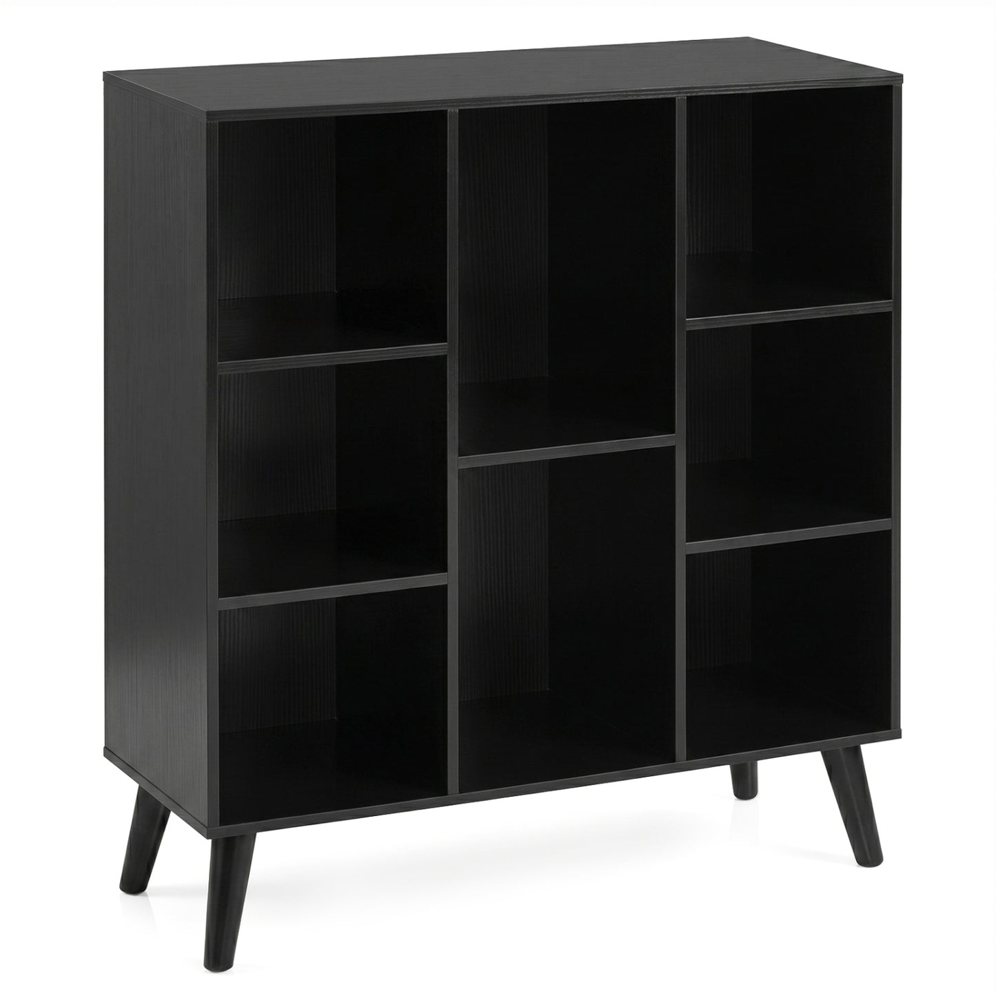 8-Cube Bookcase with Raised Support Legs