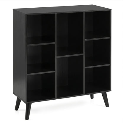 8-Cube Bookcase with Raised Support Legs
