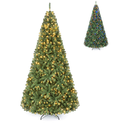 Artificial Christmas Tree with Pre-Lit LED Lights