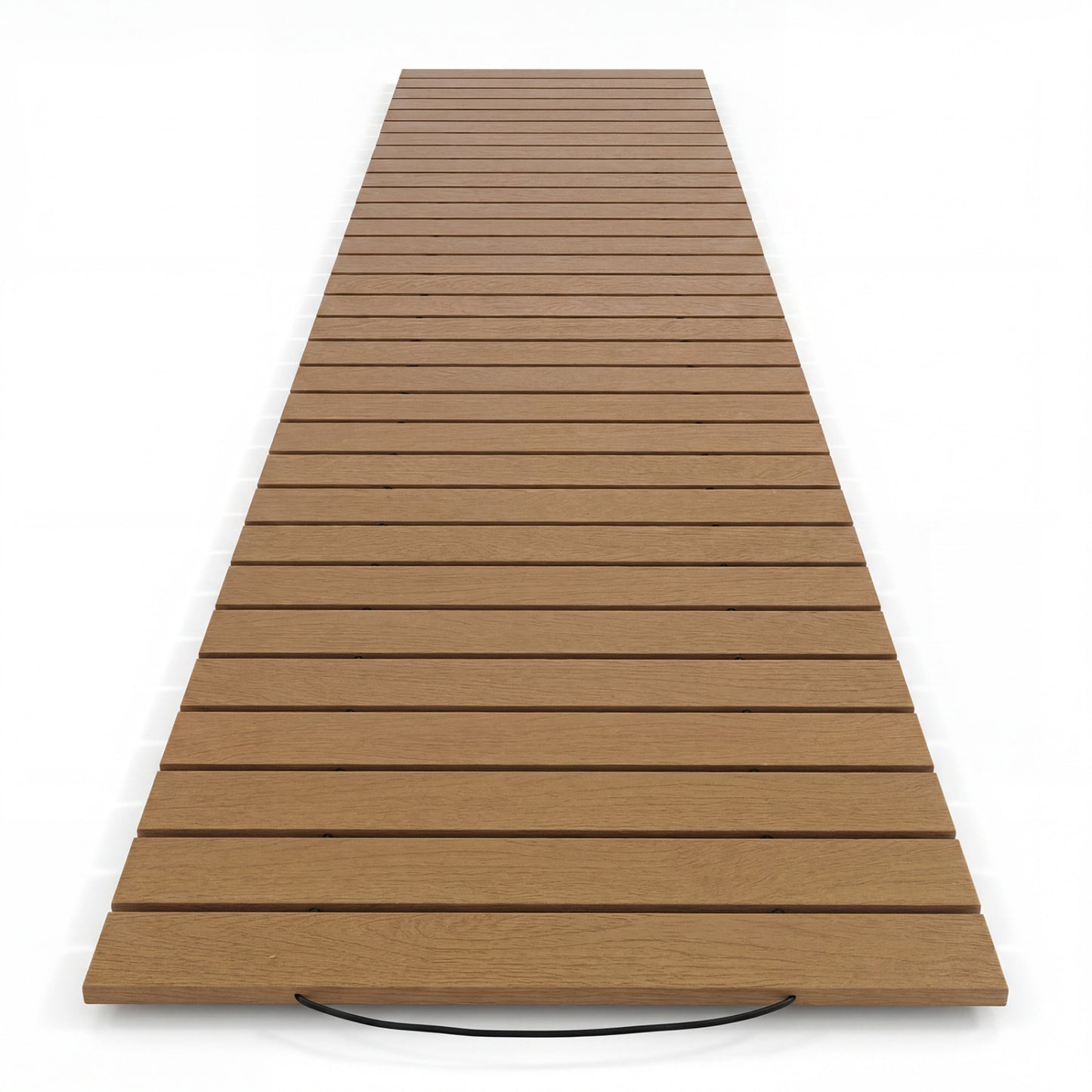 8 Feet Outdoor Pathway Straight Roll-Out Patio Boardwalk