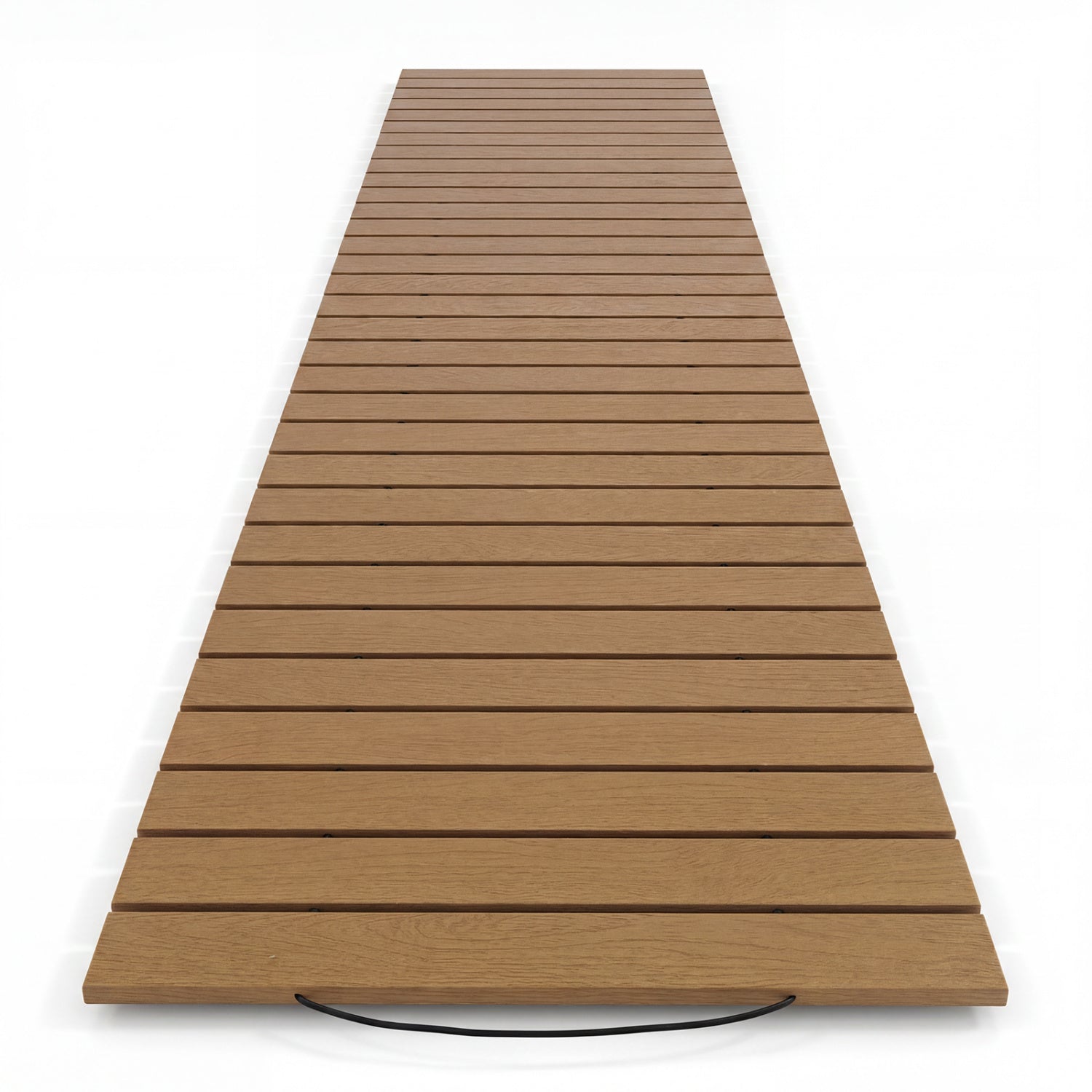 8 Feet Outdoor Pathway Straight Roll-Out Patio Boardwalk
