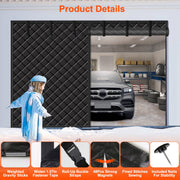 16*7FT Magnetic Thermal Insulated Garage Door