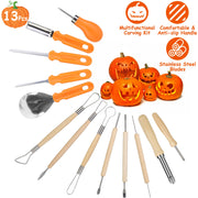 13Pcs Halloween Pumpkin Carving Kit