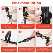 3-in-1 Cordless Electric Pole Saw