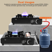 3300W Portable Camping Stove Butane Canister