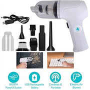 2-in-1 Cordless Vacuum Cleaner and Air Duster Rechargeable Handheld Compressed Air Duster