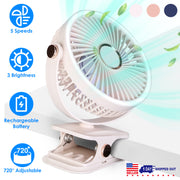 Portable Quiet Clip On Fan