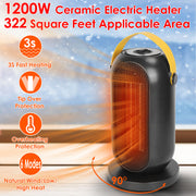 1200W Portable Electric Fan Heater