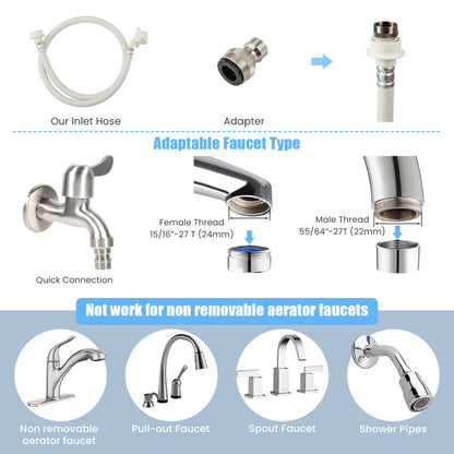 12 lbs Full-Auto Washer with 10 Settings