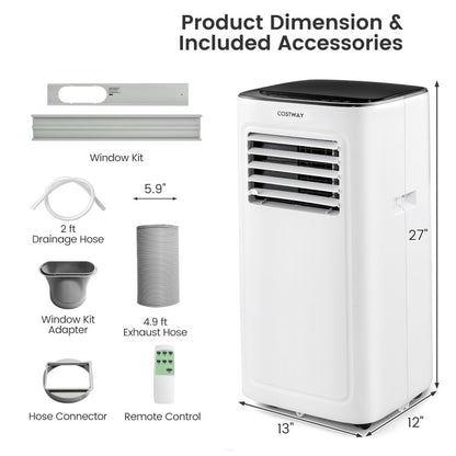 9000 BTU Portable AC w/ Timer