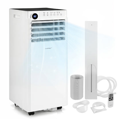 9000 BTU Portable Air Conditioner with Dehumidifier & Timer