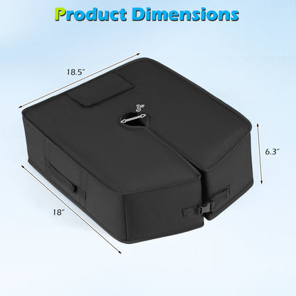 90 LBS Sand-fillable Umbrella Base Weight