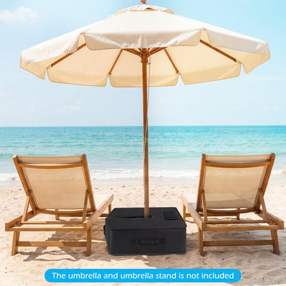 90 LBS Sand-fillable Umbrella Base Weight