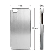 Metal Aluminum Chrome Hard Case For iPhone 5