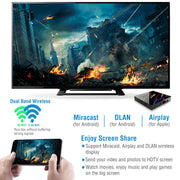 H96 Max+ Android 8.1 TV Box RK3328 Quad Core 4GB / 64GB UHD 4K VP9 H.265