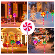 Solar Christmas Candy Light Set