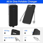 10000mAh Power Bank Portable Charger