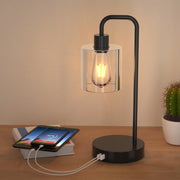 2Packs Touch Control Table Lamp 3-Way Dimmable Nightstand Reading Lamp