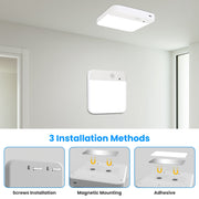 Motion Sensor Ceiling Light with Remote