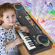 61 Keys Electronic Keyboard w/ Microphone